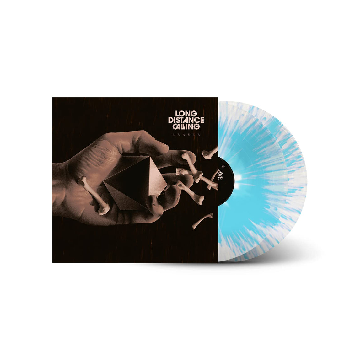 Long Distance Calling - Eraser (Ltd. 2LP Crystal Clear Blue Splatter Gatefold 180g), Vinyl
