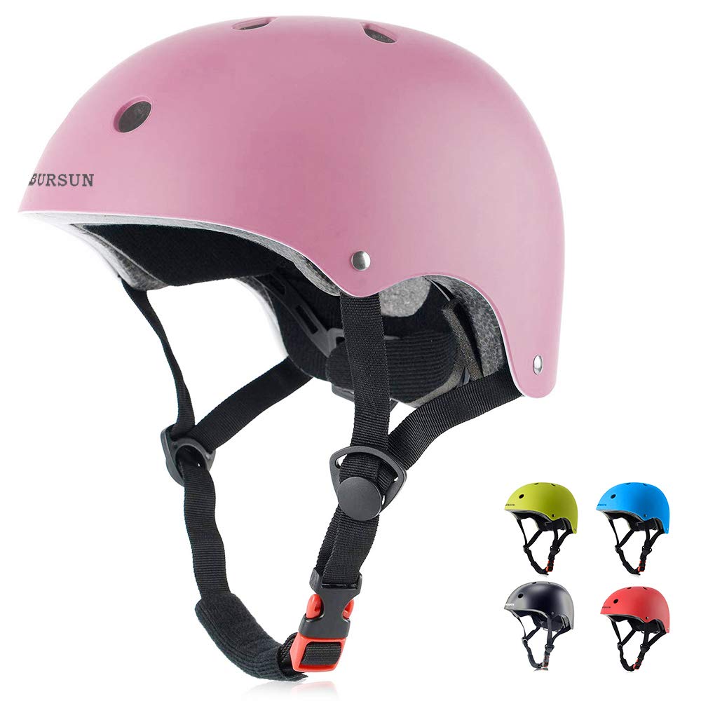 BURSUN Kinder Fahrradhelm Kinderhelm Skaterhelm für Alter 2-16 Jahre Jungen Mädchen, Kinderhelm für