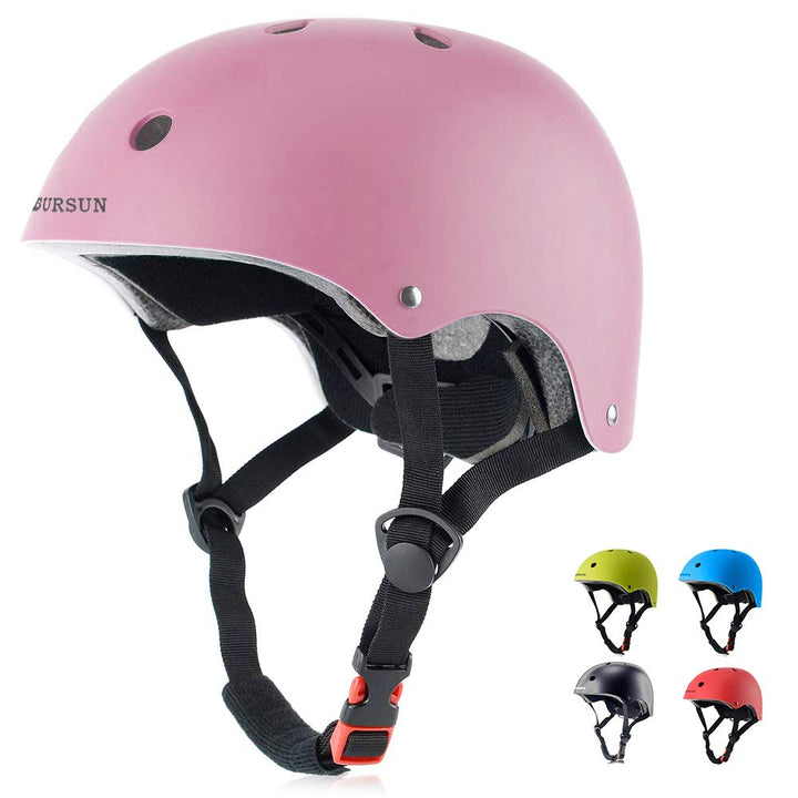 BURSUN Kinder Fahrradhelm Kinderhelm Skaterhelm für Alter 2-16 Jahre Jungen Mädchen, Kinderhelm für