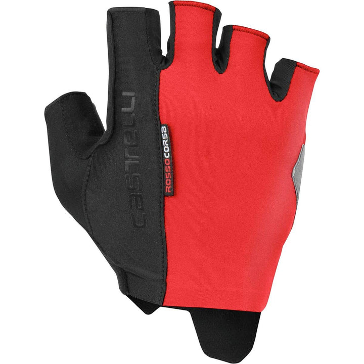 CASTELLI Unisex – Erwachsene Rot Espresso Laufen Radfahren Handschuhe S Rot/Ausflug, einfarbig (Geta