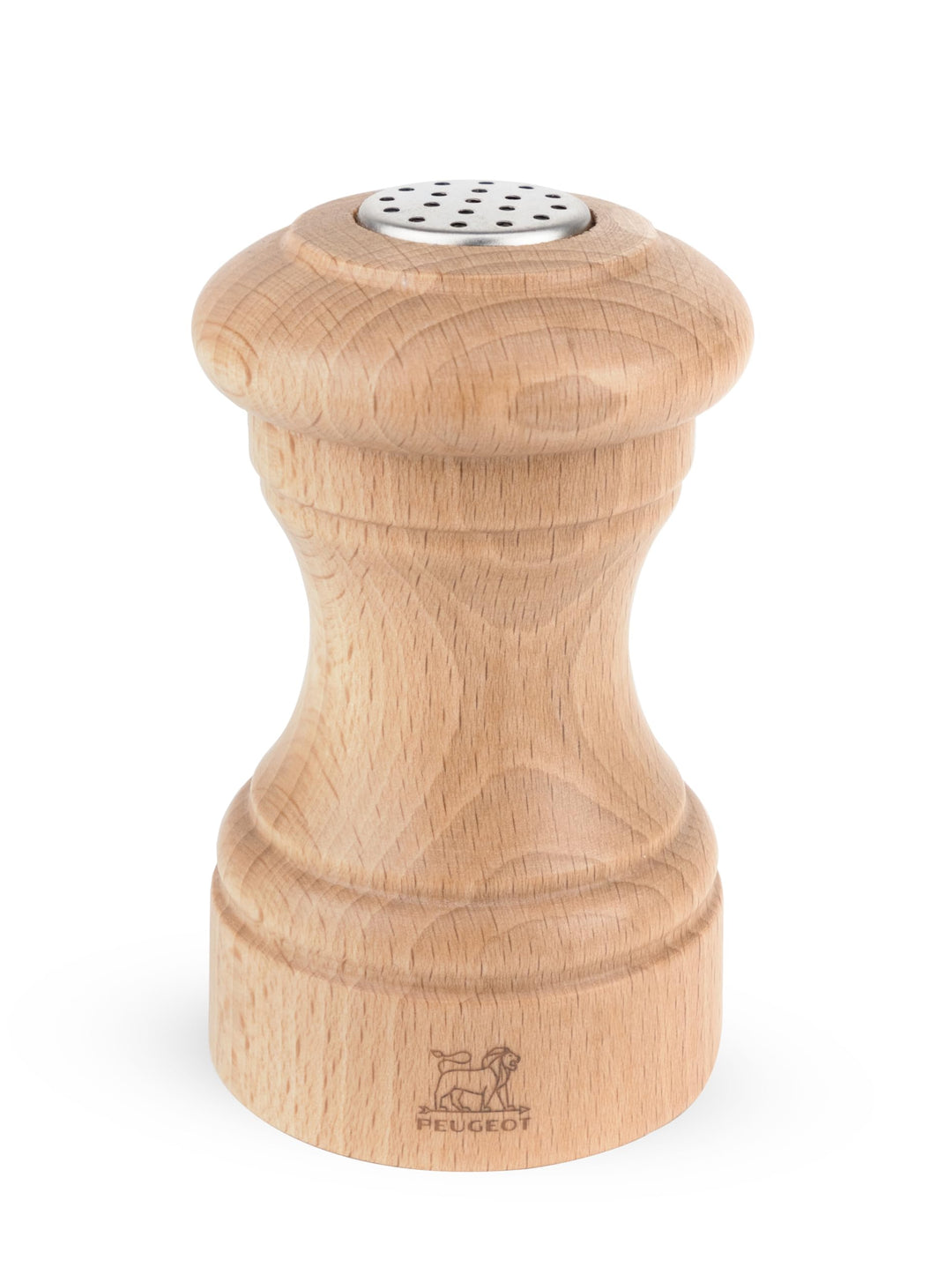PEUGEOT - Salzstreuer Bistro 9 cm - Buchenholz Natur - Aus Holz mit PEFC-Siegel, Natur