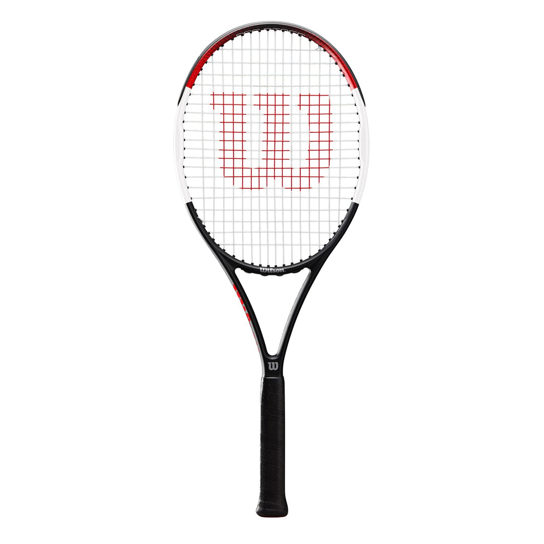 Wilson Tennisschläger Pro Staff Precision 100, Carbonglasfaser, Grifflastige Balance, 320 g, 68,6 cm