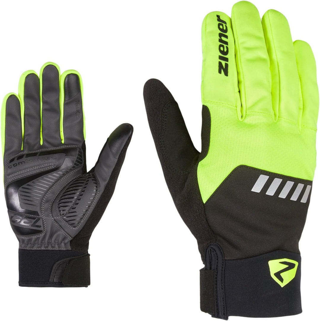 Ziener Dallen Touch Long Fahrrad, Mountainbike, Radsport-Handschuhe | Langfinger Mit Touchfunktion-A