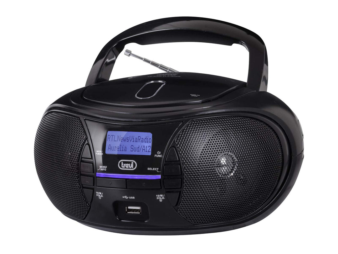 Trevi CMP 581 Tragbares Stereo mit DAB-Radio, USB, CD, MP3, USB