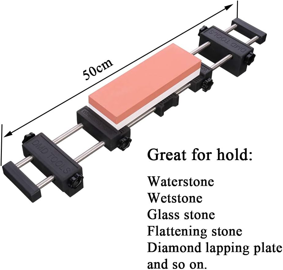 Schleifstein Wetzsteinhalter Sink Bridge mit verstellbarem, rutschfestem Gummi zum einfachen Honen v