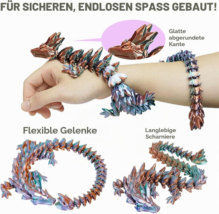 Dracheneier 3D-gedruckte Fidget-Spielzeuge für Erwachsene Überraschungsgeschenke für Kinder Freunde