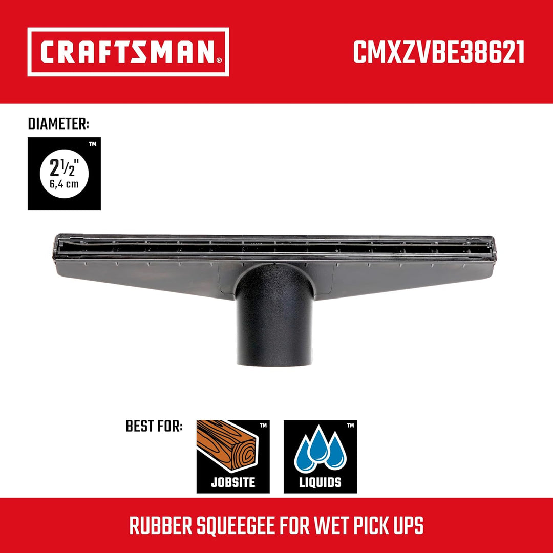 CRAFTSMAN CMXZVBE38621 Nassdüse/Trockensauger, 5,1 cm, Schwarz Wet Nozzle, Wet Nozzle