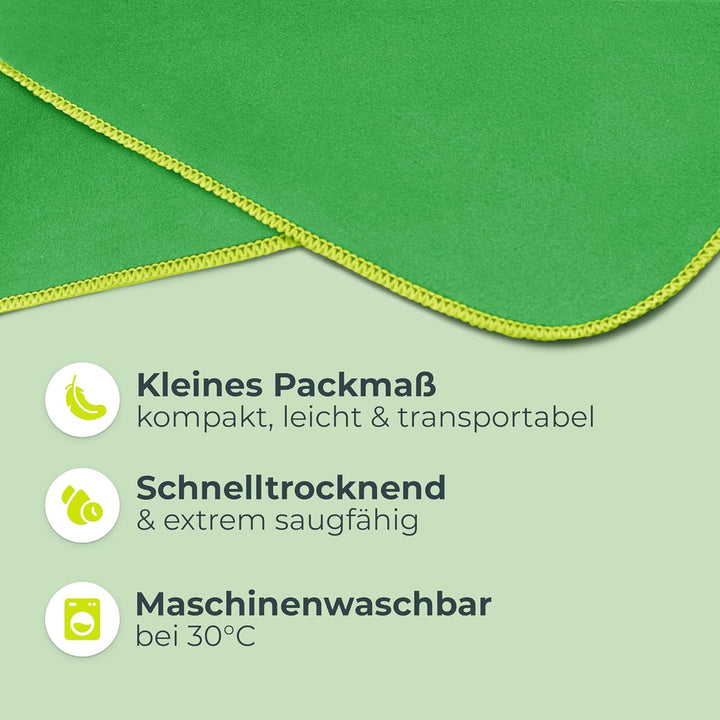 NirvanaShape Handtuch-Poncho für Erwachsene, Umziehhilfe & Handtuch zugleich, Surf-Poncho mit Quick-