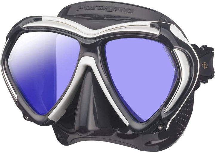 TUSA Paragon M2001SQB - Profi Tauchermaske schwarz/weiss, schwarz/weiss