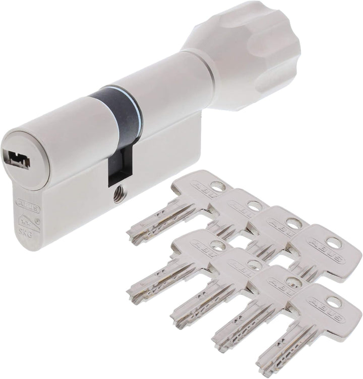 ABUS EC550 Profil-Knaufzylinder Länge Z45/K35mm mit 8 Schlüssel