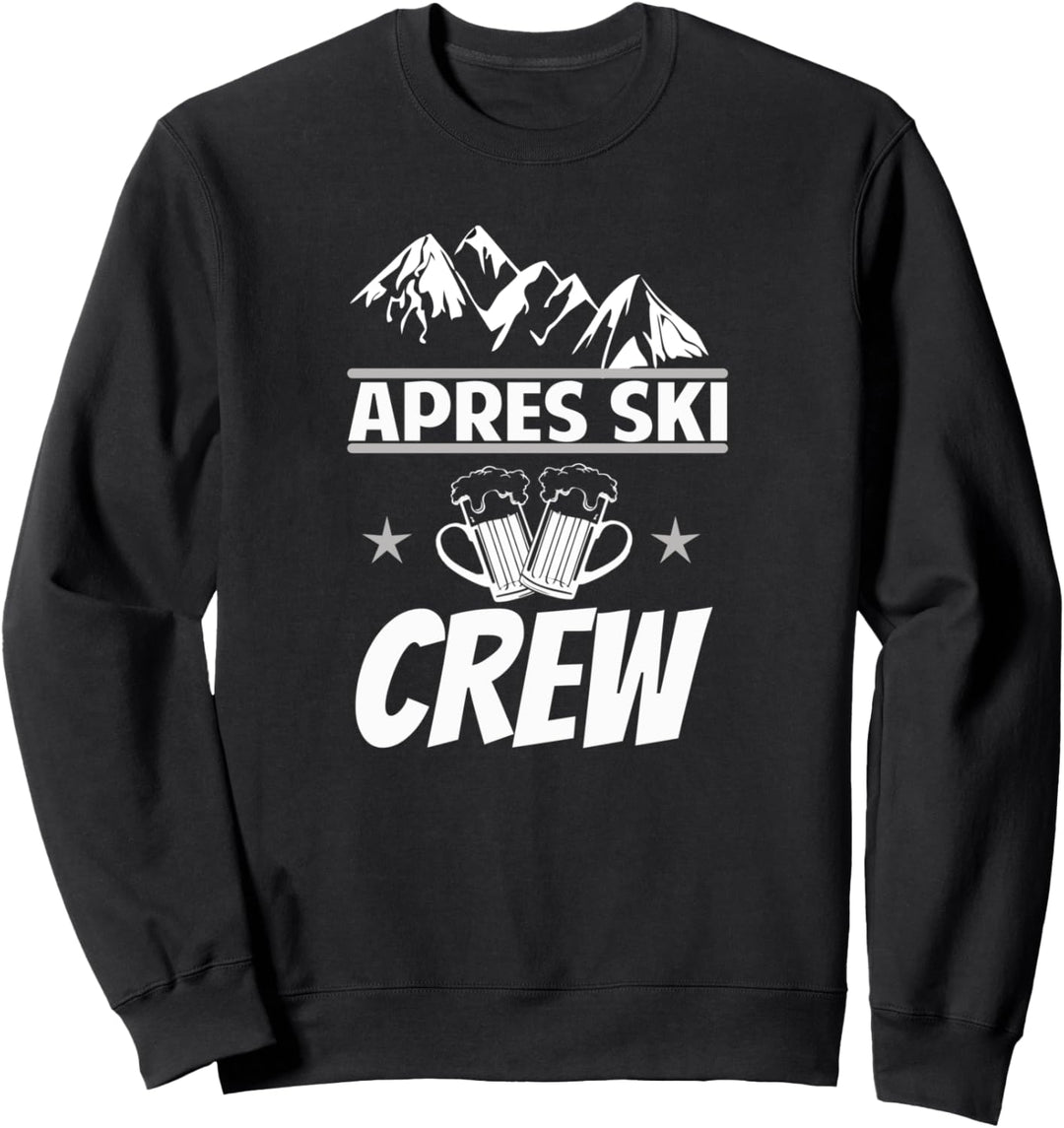 Lustiges Apres Ski Crew Party Kostüm Sweatshirt
