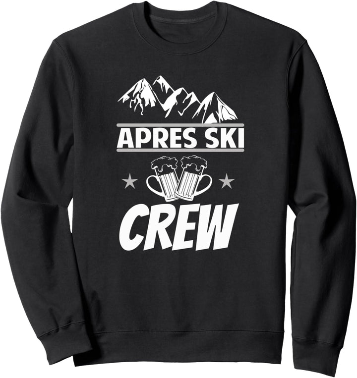 Lustiges Apres Ski Crew Party Kostüm Sweatshirt