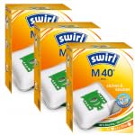 12 Staubsaugerbeutel Swirl M 40 M40 geeignet für Miele Complete C3 Parquet EcoLine