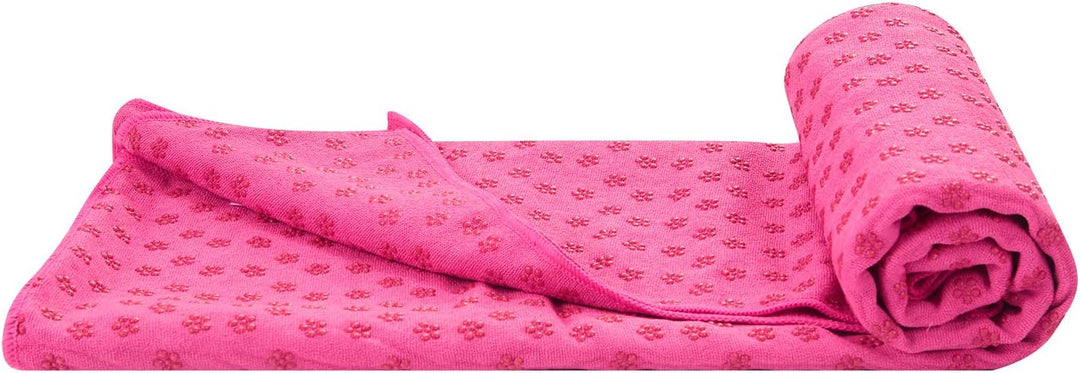 Quick Dry rutschfeste Yoga Handtücher (6 Farben) mit Mesh-Tragetasche, extra lang (62 x 183 cm/62 x