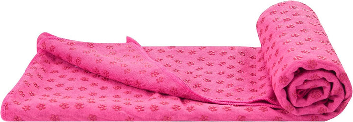 Quick Dry rutschfeste Yoga Handtücher (6 Farben) mit Mesh-Tragetasche, extra lang (62 x 183 cm/62 x
