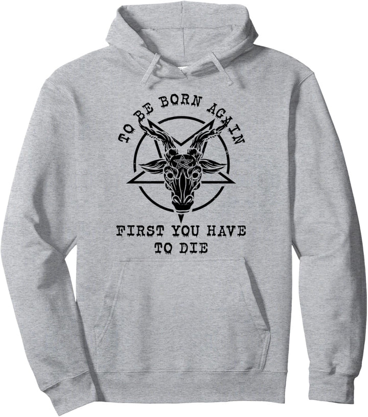 Sigil of Baphomet Gifts Pentagramm Ziegenkopf Satanic Pullover Hoodie