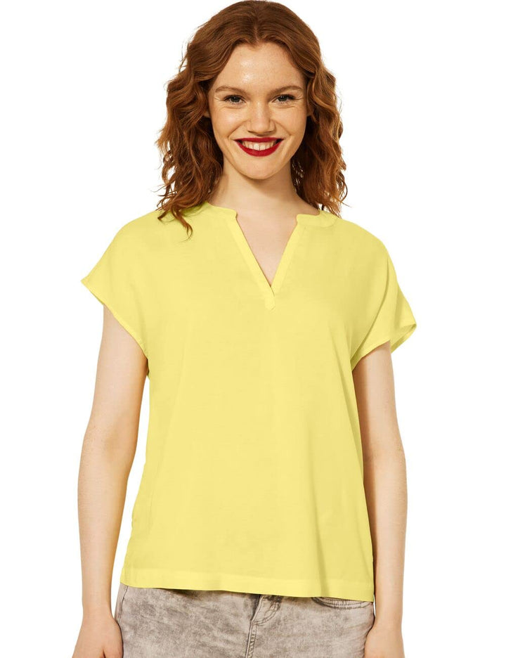 Street One Damen Bluse 36 Merry Yellow, 36 Merry Yellow