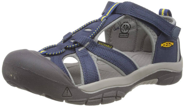 KEEN Unisex Kinder Venice H2 Sandalen 25/26 EU Navy Grey, 25/26 EU Navy Grey