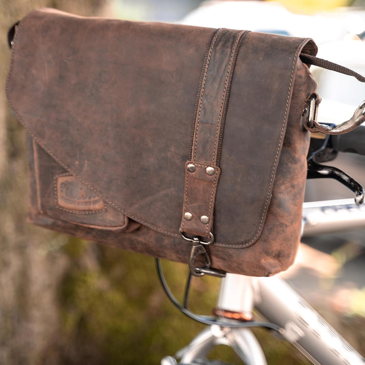 fixbag FB1447144 - Fahrrad-Umhängetasche mit Klickfix Adapterplatte + Caddy Adapter, Fahrradtasche f