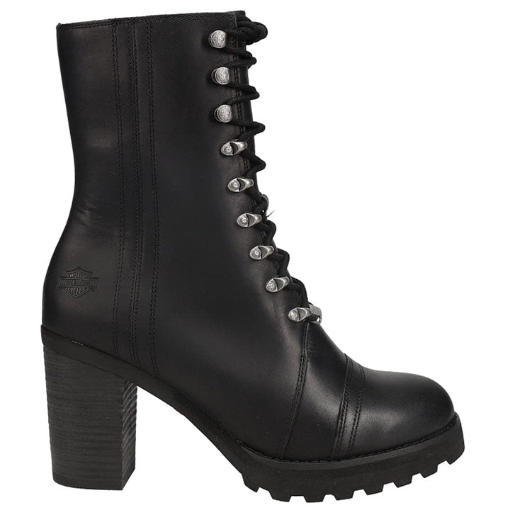 HARLEY-DAVIDSON Damen Seneca Spitze 17,8 CmMotorradstiefel 41 EU Schwarz, 41 EU Schwarz