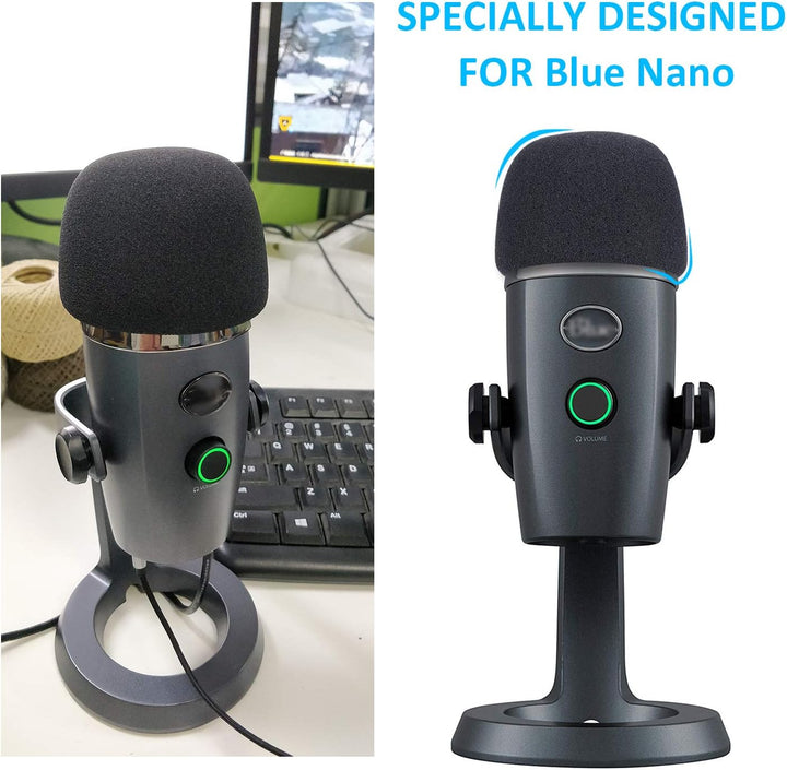 Blue Yeti Nano Arm mit Pop Filter - Mikrofon Arm mit Popschutz für Blue Yeti Nano Mic von YOUSHARES