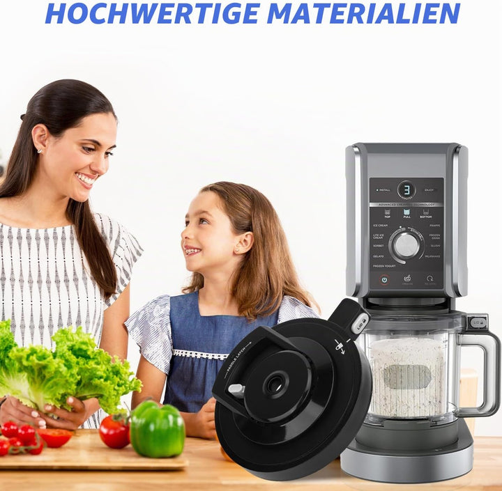 Äusserer Schalendeckel Ersatz für Ninja Creami NC500 Serie Eismaschinen – wiederverwendbarer Creami-