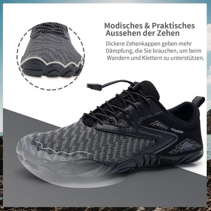 IceUnicorn Barfussschuhe Herren Damen Breite Traillaufschuhe Zehenschuhe Traillaufschuhe Unisex