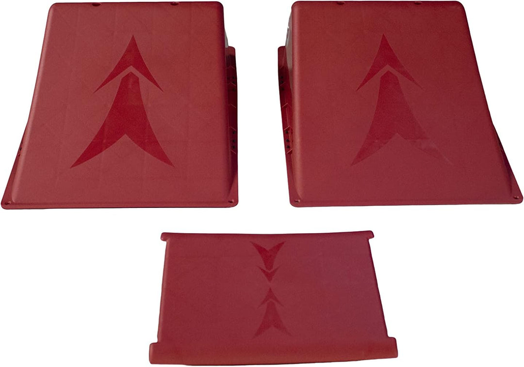 Sandora Rampen Set für Skateboard, Rollschuhe, Sprung Rampe Inliner, Verschiedene Versionen für Kind