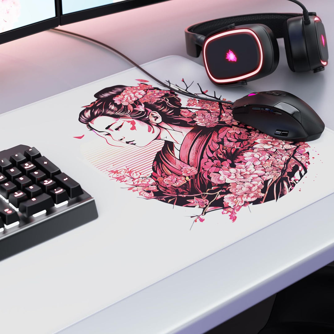 TITANWOLF - XXL Speed Gaming Mauspad 900 x 400mm - XXL Mousepad - Tischunterlage Large Size - verbes