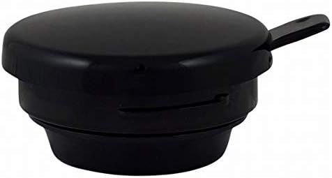 Helios Mondo Push Kunststoff Isolierkanne Drehverschluss mit Drucktaste 1,3 l schwarz Schwarz 1,3 Li