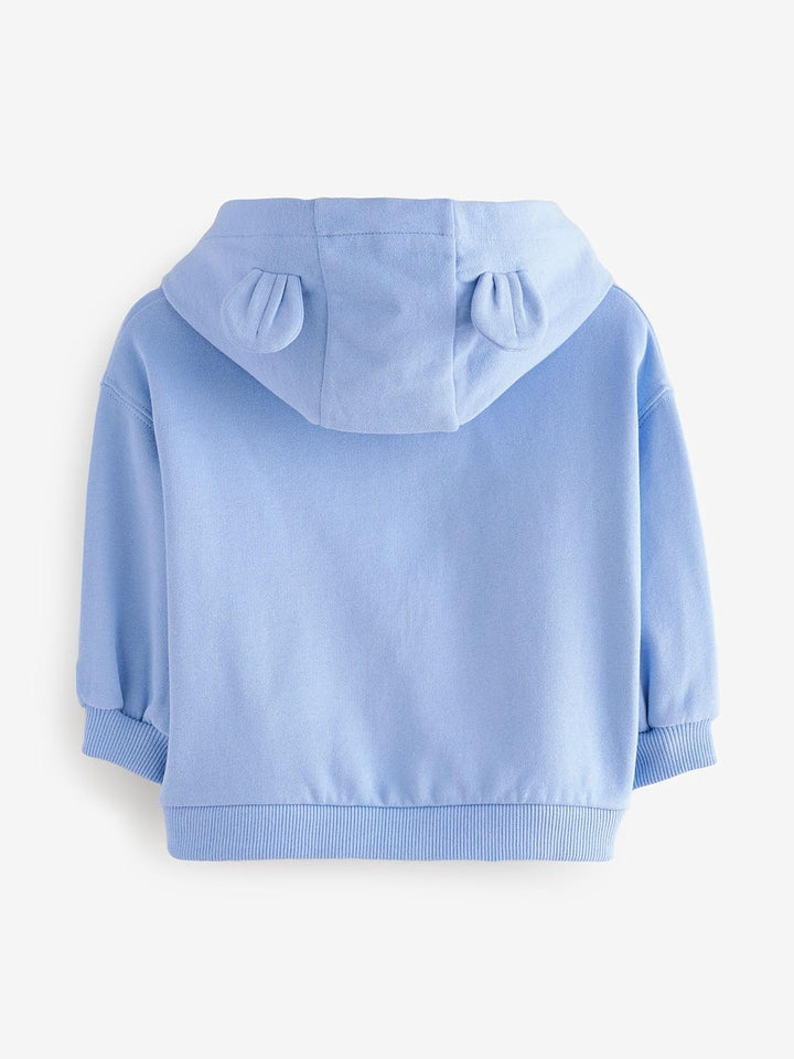 NEXT Mädchen Standard Kapuzenjacke 104-110 Blau, 104-110 Blau