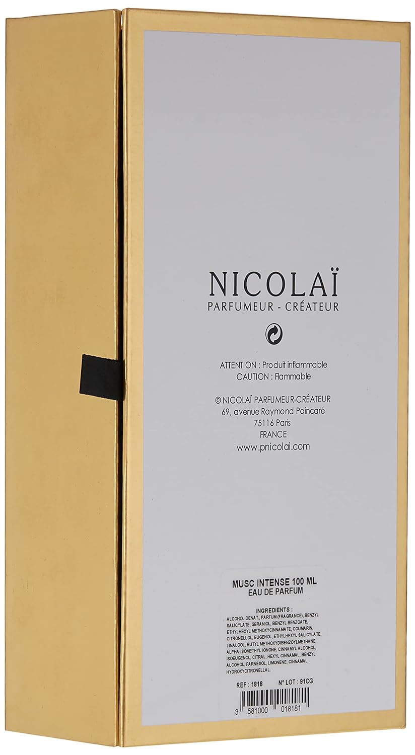 NICOLAI Nic Musc Intense EDP 100 ml, 1er Pack (1 x 100 ml)