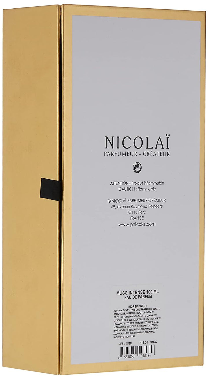 NICOLAI Nic Musc Intense EDP 100 ml, 1er Pack (1 x 100 ml)
