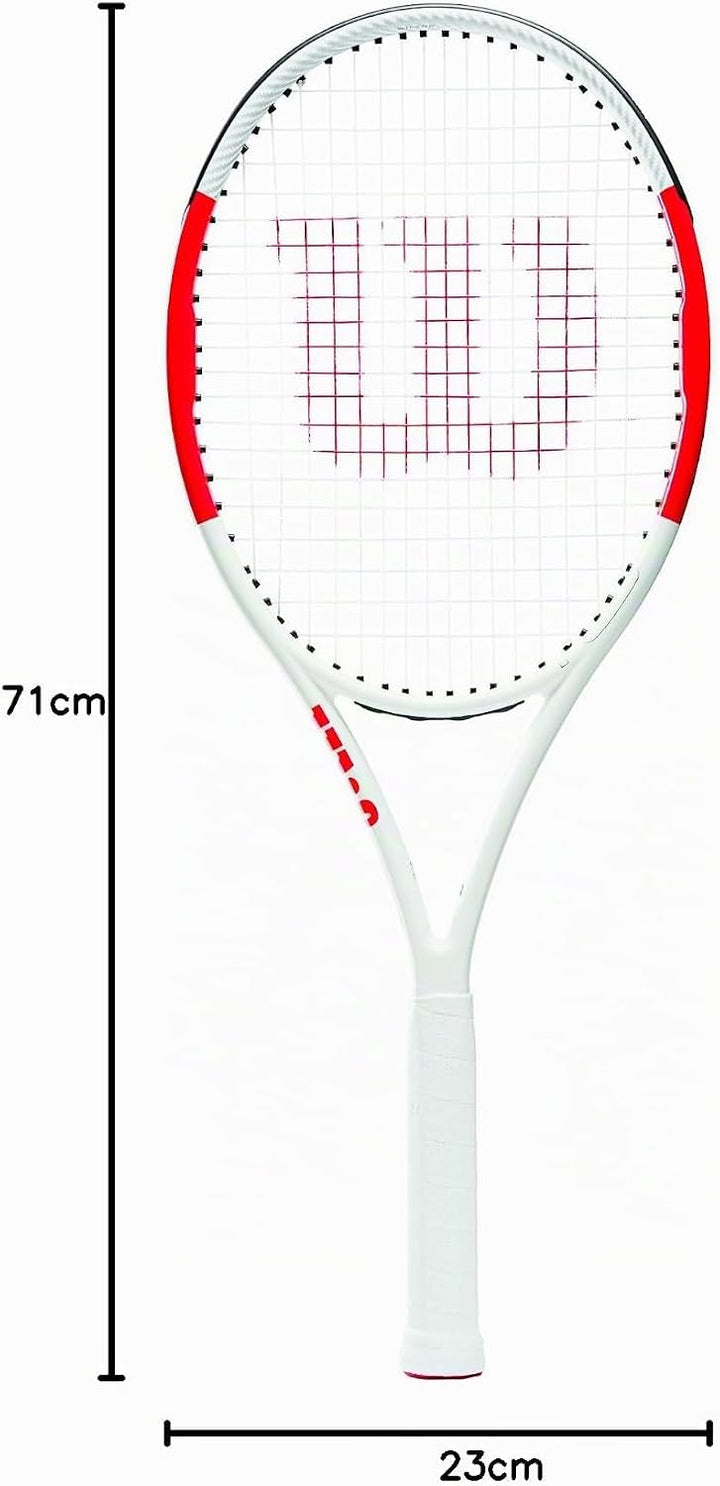 Wilson Tennisschläger L2 Six One Lite 102 Red/Grey, L2 Six One Lite 102 Red/Grey