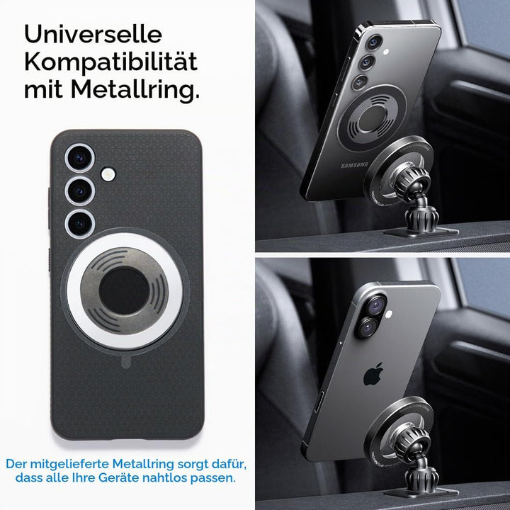 Spigen 2-in-1 MagSafe Autohalterung für Lüftung &amp; Armaturenbrett [inkl. MagSafe-Aufkleber] Handyhalt