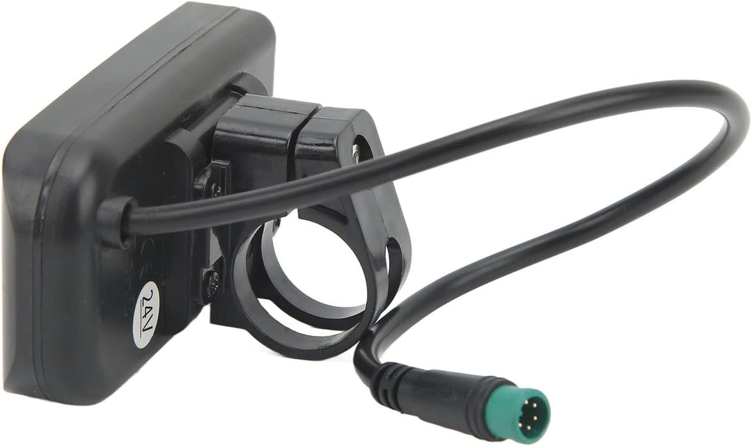 BuyWeek Elektrofahrrad LED Display, E-Bike LED Display Bedienfeld Wasserdichter 5P Anschluss Elektro