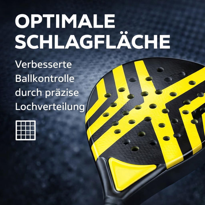 Padelschläger Set für Erwachsene Profi Racket – mit Meshtasche Padel Tennis Schläger für Anfänger un