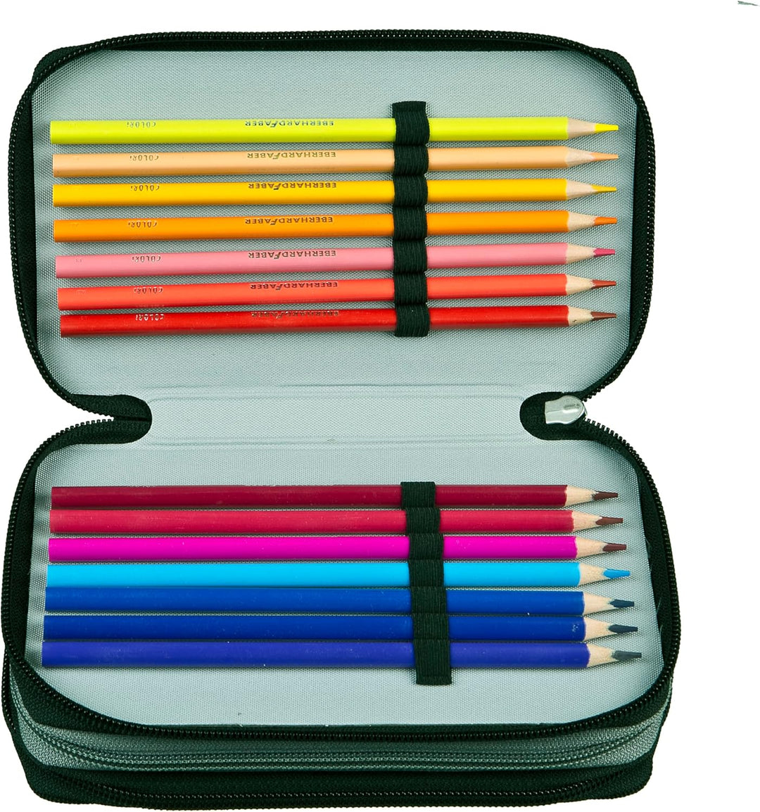 Scooli - Tripledecker Star Wars - Gefülltes Schüleretui mit hochwertigen Stiften & Zubehör - Ideal f