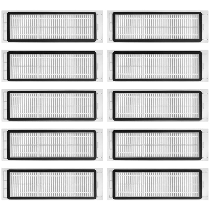 10 Stück Hepa-Filter für Xiaomi Roborock S5 Max S6 S6 Pure S6 MaxV S60 S65 S5 S50 S55 E25 E35 Staubs