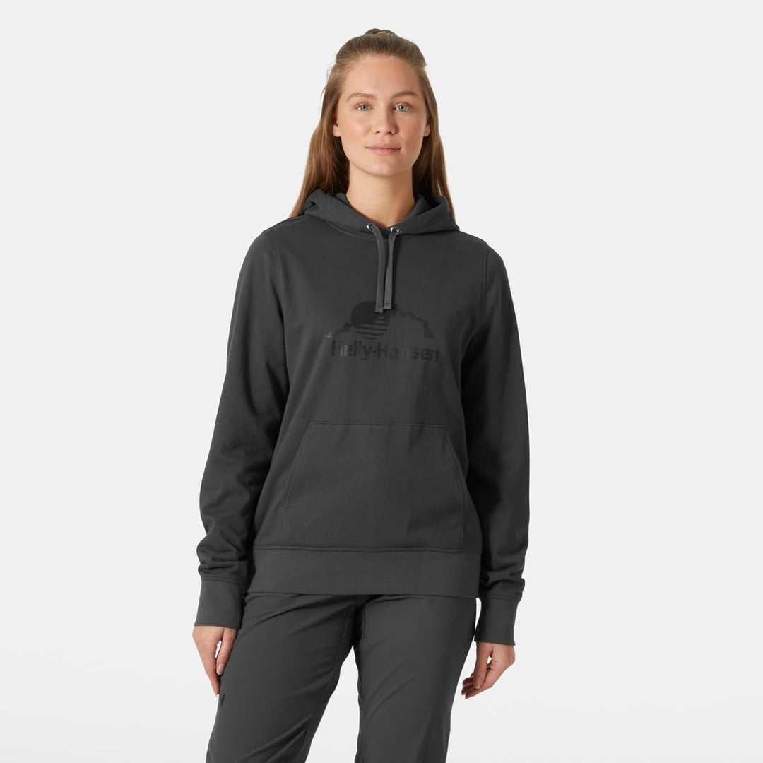 Helly Hansen Damen Nord Graphic Pullover Kapuzenpullover Ebenholz XS, Ebenholz XS