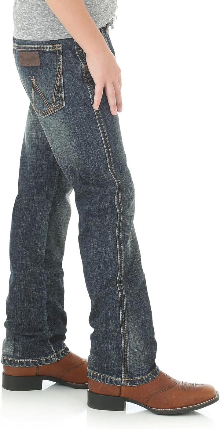 Wrangler Boys Retro Slim Fit Straight Leg Jean, Bozeman, 2T Slim