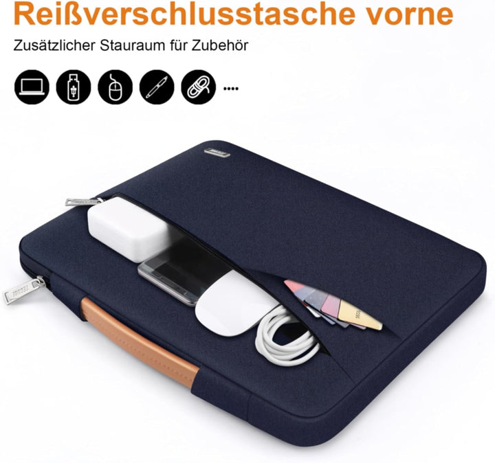 TECOOL 15,6 Zoll Laptoptasche Hülle Tasche für 15-15,6'' Lenovo Thinkpad Ideapad HP Dell Acer ASUS S