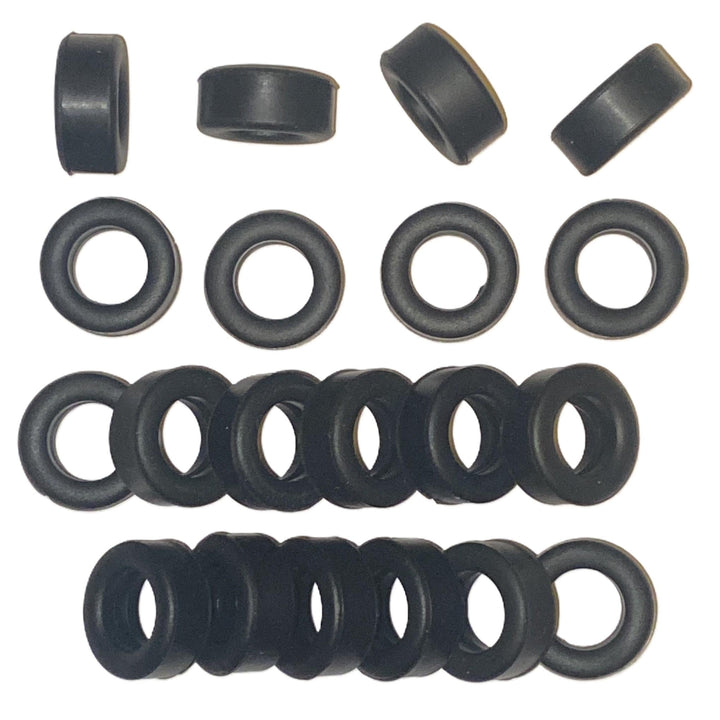 SSC 100 Front J Typ Reifen für Slot Cars, 9 mm Breite Super Grip Reifen, Ersatzreifen Kompatibel für