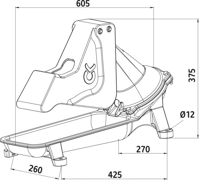 Kerbl 221100 P100 Weidepumpe mit 3/" Anschluss