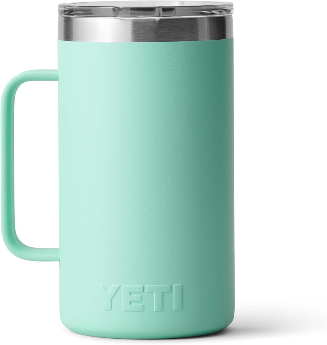 YETI Rambler Krug, Edelstahl, Seafoam, 24oz (710ml), Seafoam