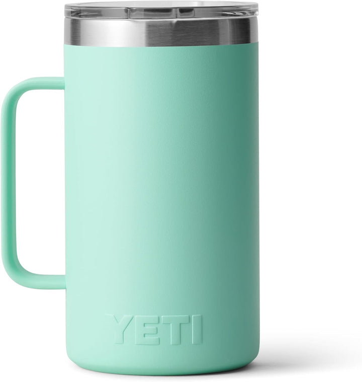 YETI Rambler Krug, Edelstahl, Seafoam, 24oz (710ml), Seafoam