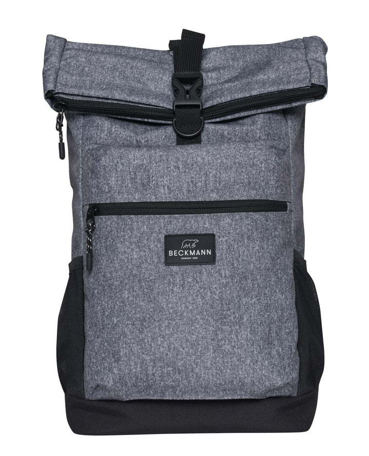 BECKMANN Sport Light Rolltop Backpack Grey Malange