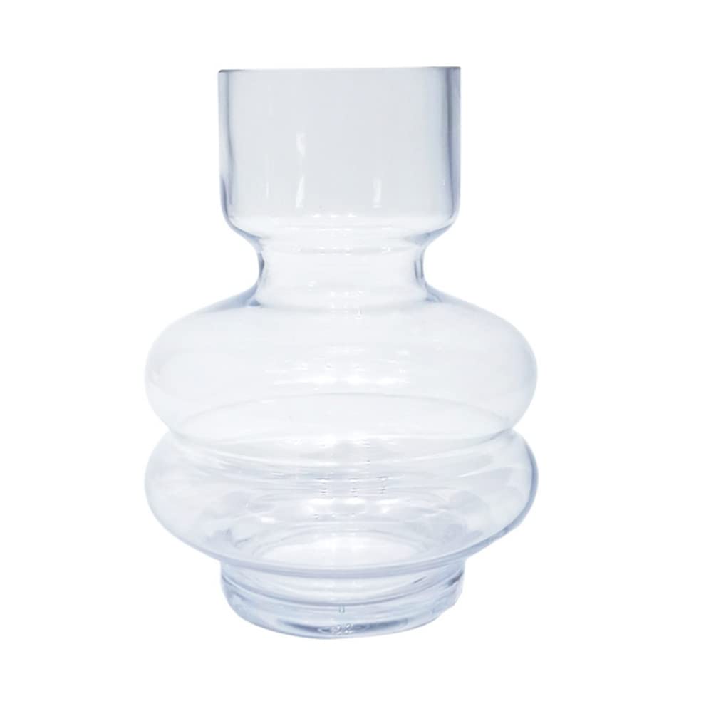 Glasvase Trockenblumenvase Hydrokulturvase Aus Glas Hahnenfussschlüssel Pflanzgefäss Aus Glas Einfac