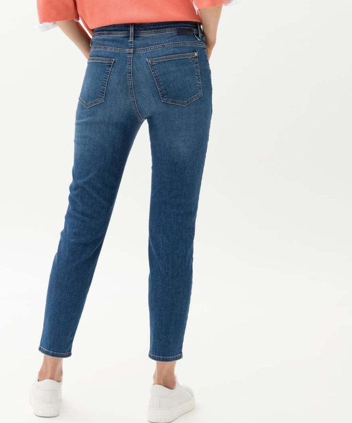 BRAX Damen Style Shakira S Free to Move Light Organic Cotton Jeans 26W / 30L Used Regular Blue, 26W