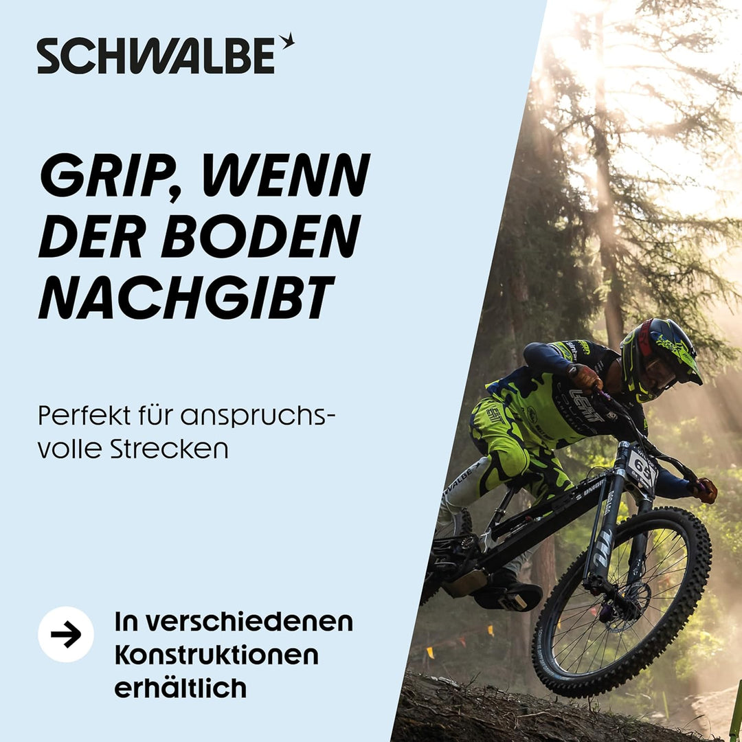 Schwalbe Dirty Dan Evo Faltreifen // 60-584 (27,5x2,35') Super Downhill Schwarz, Schwarz